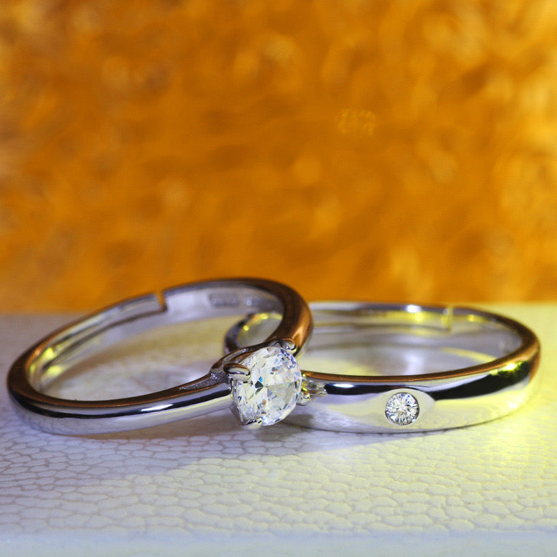 Diamond Couple Ring
