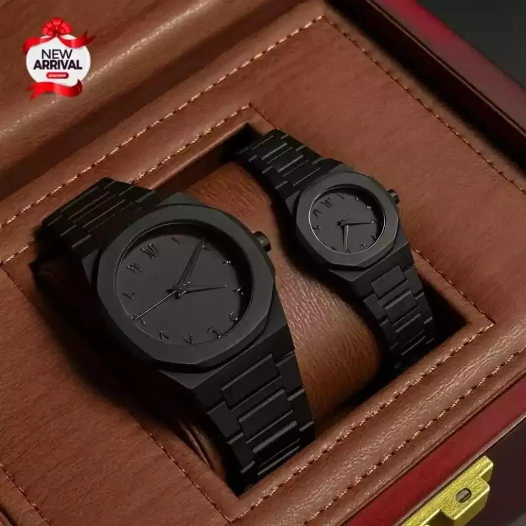 Black Aura Couple watch